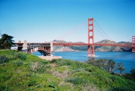 Golden Gate - San Francisco kessge  
