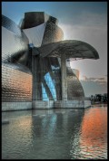 Guggenheim Mzeum, Bilbao - titniumba ltztetve - 