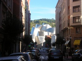 Guggenheim Mzeum, Bilbao - titniumba ltztetve 