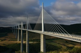 Millau-viadukt, a lgies kprzat 